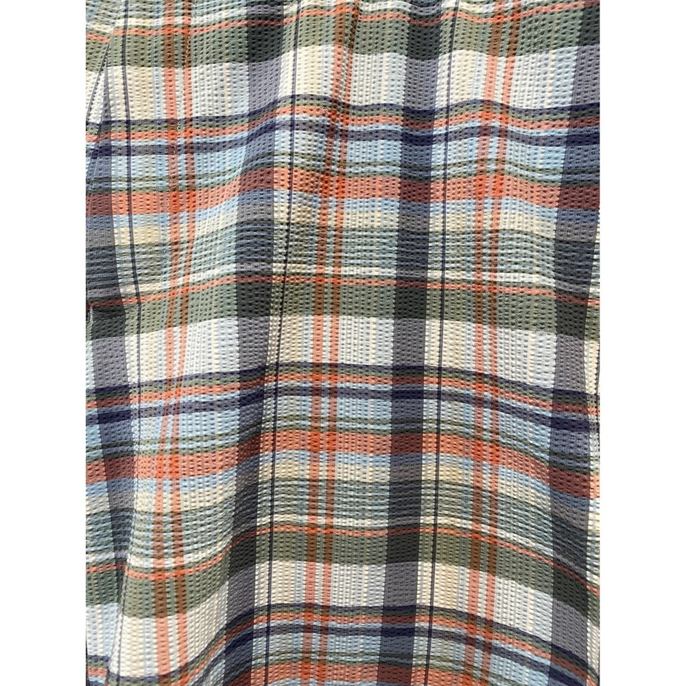 Peter Millar Crown Crafted Plaid Golf Shorts Mens Size 38 Seersucker Textured - Picture 2 of 8